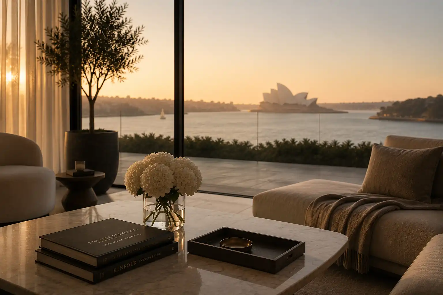 Private office interior